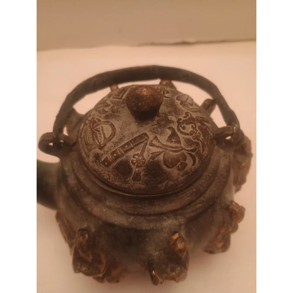 Antique/Vintage Chinese Figure On Small 4
